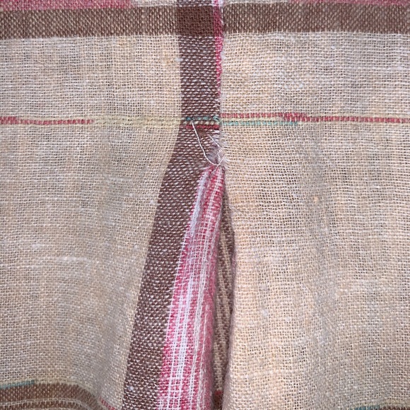 Free People Pale Pink Plaid Utility Button Down - Picture 16 of 16